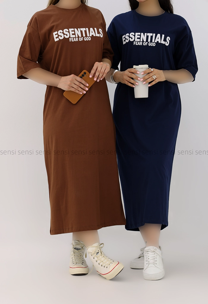 تیشرت ماکسی essentials کد1005945